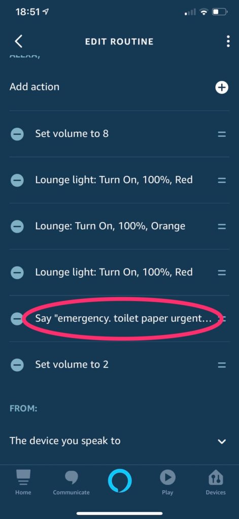 turn off alexa alarm