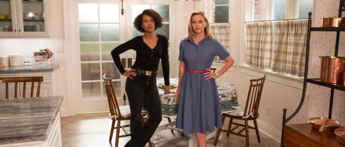 Reese Witherspoon and Kerry Washington in Little Fires Everywhere on Hulu
