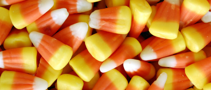 candy corn for Halloween